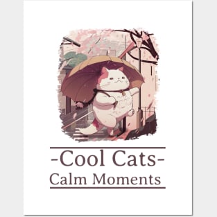 Cool Cats Calm Moments Posters and Art
